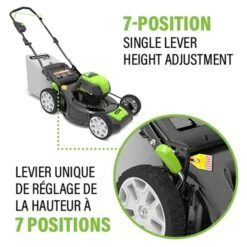 Tondeuse Sans Fil Et Sans Balais Greenworks Pro, 80 Volts, 21 Po, 1 Batterie Lithium-ion Incluse -Greenworks Soldes 330766350 AlternateImage3 l