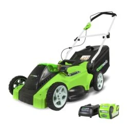 Tondeuse Sans Fil Greenworks, 40 Volts, 16 Po, 1 Batterie Lithium-ion Incluse