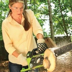 Scie à Chaîne Sans Fil Greenworks, 40 Volts, Guide-chaîne De 16 Po (outil Seulement) -Greenworks Soldes 330766365 AlternateImage4 l