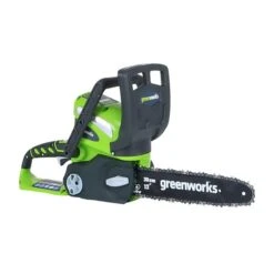 Scie à Chaîne Sans Fil Greenworks, 40 Volts, Guide-chaîne De 12 Po (outil Seulement) -Greenworks Soldes 330766368 AlternateImage2 l
