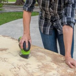 Ponceuse Orbitale Sans Fils De Greenworks, 24 Volt, étui Non-compris 9 Ponceuse Orbitale Sans Fils De Greenworks, 24 Volt, étui Non-compris -Greenworks Soldes 330825082 AlternateImage4 l