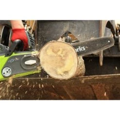 Scie à Chaîne électrique Sans Fil Greenworks De 14 Po, 40 Volts Max Au Lithium-ion (outil Seulement) -Greenworks Soldes 330968632 AlternateImage2 l