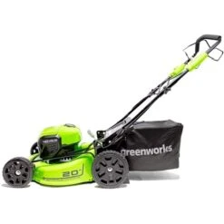 Greenworks Ensemble De Tondeuse à Gazon Autotractée 20 Po Et Taille-bordure 12 Po Greenwork De 40 V (batterie Et Chargeur Inclus), 4 Piè -Greenworks Soldes 330968680 AlternateImage4 l