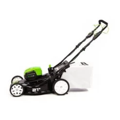 Tondeuse à Gazon électrique Autotractée Greenworks Pro Sans Fil De 80 V Au Lithium-ion, 21 Po Avec 2 Batteries -Greenworks Soldes 331068010 AlternateImage3 l