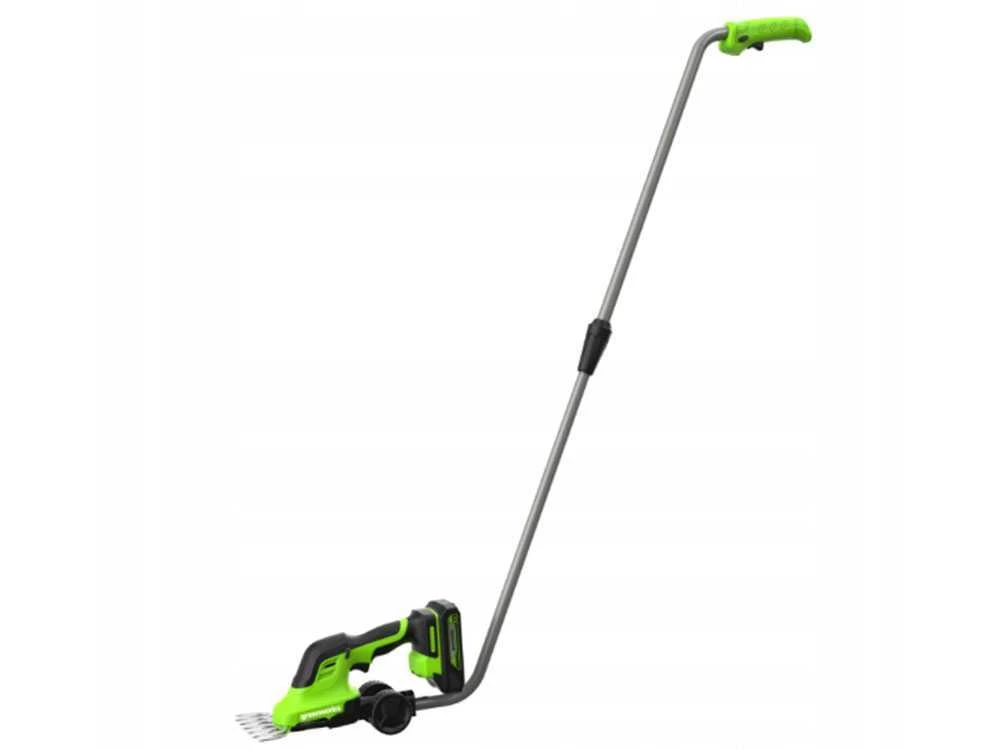 Cisaille à Batterie Pour Pelouse Greenworks G24SHT Sur Perche - Kit Batterie De 24V/2.0Ah Et Chargeur 2 Cisaille à Batterie Pour Pelouse Greenworks G24SHT Sur Perche - Kit Batterie De 24V/2.0Ah Et Chargeur - Image 2