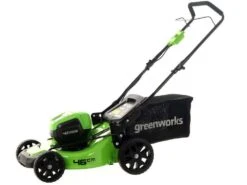 Tondeuse électrique à Batterie Greenworks GD40LM46HPK4 - 40V 4Ah -Greenworks Soldes tondeuse lectrique batterie greenworks gd40lm46hpk4 40v 4ah tondeuse lectrique batterie greenworks gd40lm46hpk4 28740 1 1619705099 IMG 608abd0bb47bc