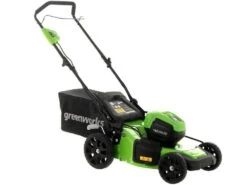 Tondeuse électrique à Batterie Greenworks GD40LM46HPK4 - 40V 4Ah -Greenworks Soldes tondeuse lectrique batterie greenworks gd40lm46hpk4 40v 4ah tondeuse lectrique batterie greenworks gd40lm46hpk4 28740 1 1619705100 IMG 608abd0c351de