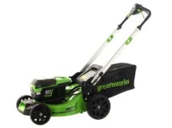 Tondeuse Tractée à Batterie Greenworks GD60LM46SP - 60V/4Ah - 4en1 -Greenworks Soldes tondeuse tracte batterie greenworks gd60lm46sp 60v 4ah 4en1 tondeuse batterie greenworks gd60lm46sp 29164 1 1621255434 IMG 60a2650ae4d8c